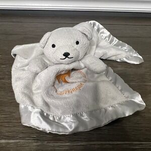 BabyFanatic Tennessee Vols Plush Security Bear Gray Lovey Stuffed Toy